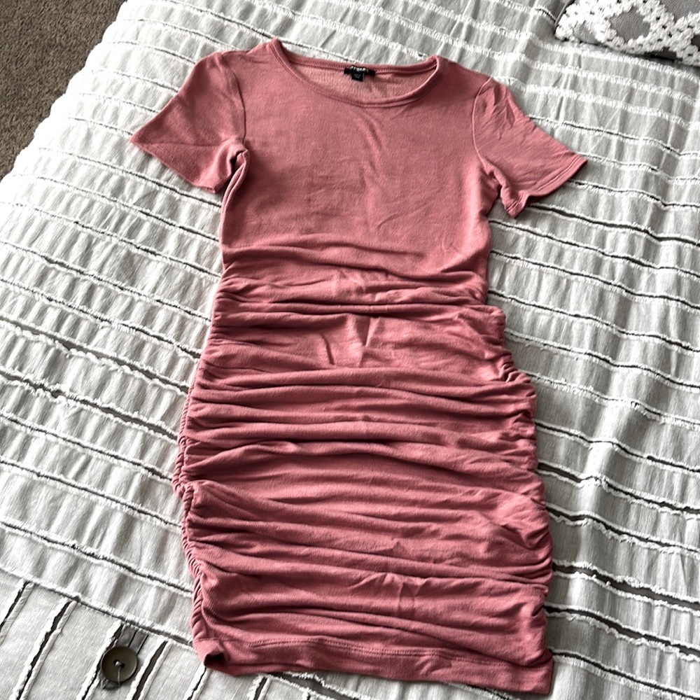 Express women’s ruched dress